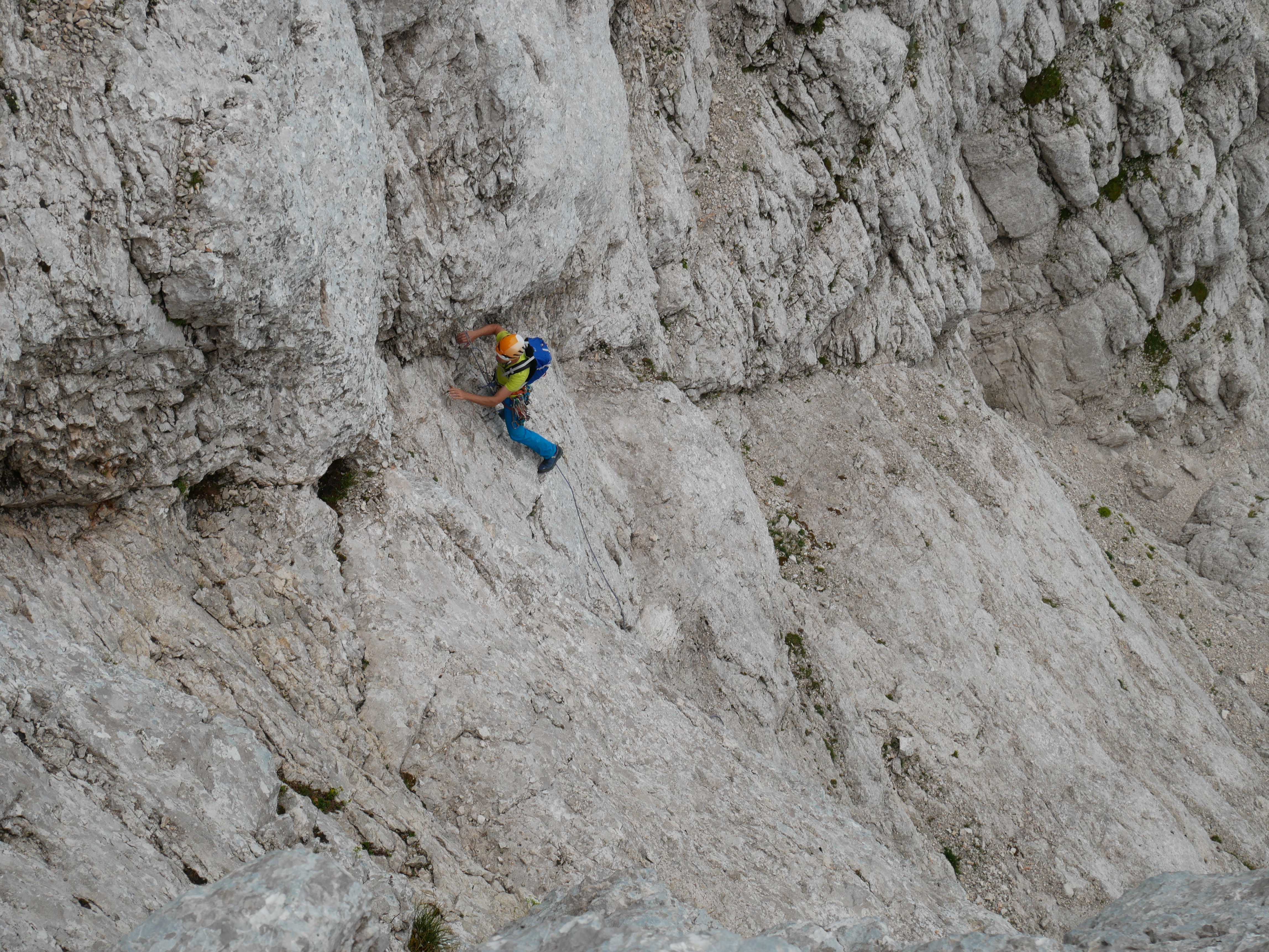 Skalaška climbing Triglav N wall severna stena plezanje